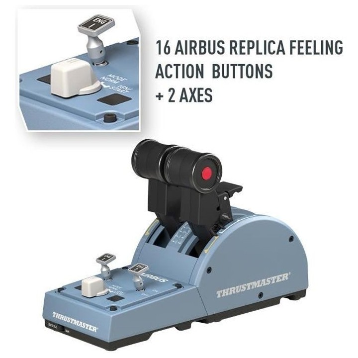 THRUSTMASTER - Joystick - TCA Quadrant Airbus Edition