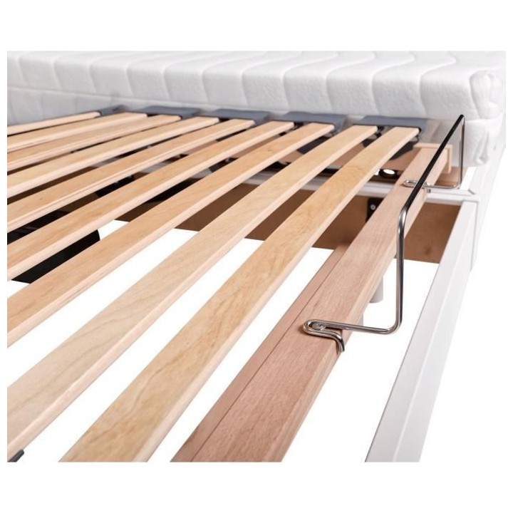 Ensemble relaxation matelas + sommier électrique 140x190 - Mousse - F