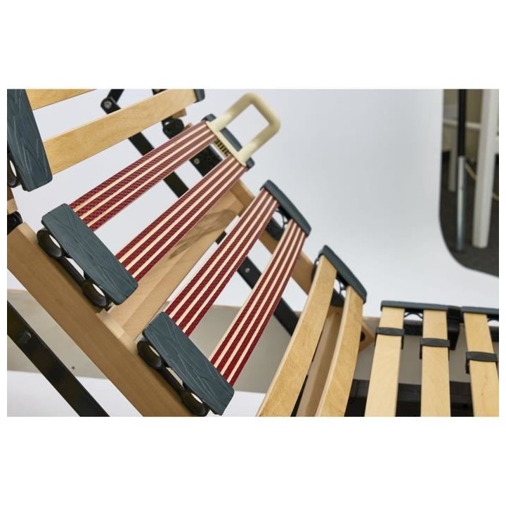 Ensemble relaxation matelas + sommiers électriques 2x80x200cm - Mouss