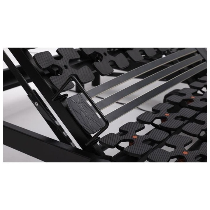 Ensemble relaxation matelas + sommiers électriques 2x80x200cm - Mouss