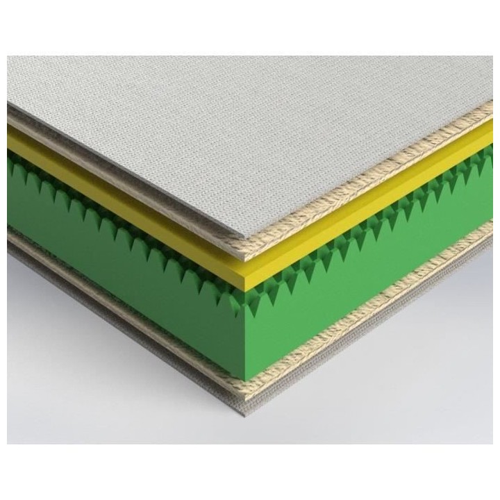 Ensemble relaxation matelas + sommier électrique 140x190 - Mousse - F