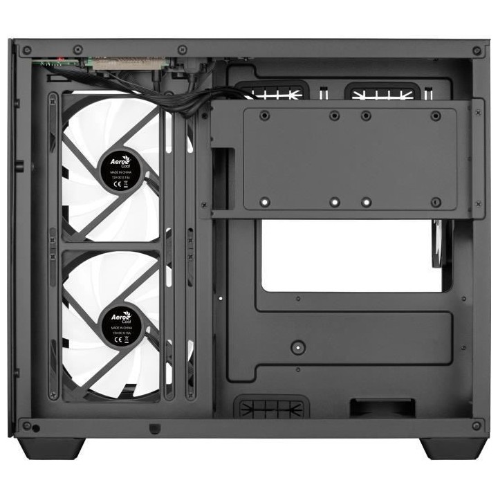 Boîtier PC - AEROCOOL - Dryft Mini G v1 (Noir) - Cube - Format Micro-