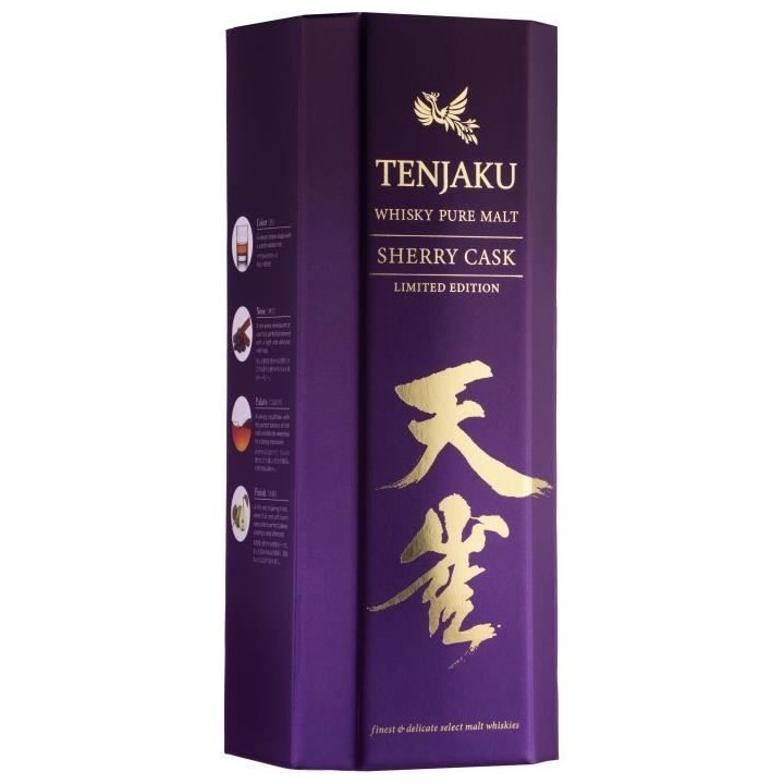 TENJAKU Whisky Pure malt Sherry CASK - 70CL - 43%