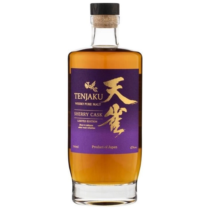 TENJAKU Whisky Pure malt Sherry CASK - 70CL - 43%