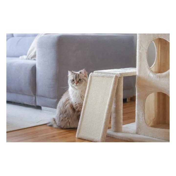 Arbre a chat 100 cm - ALESSIA - KERBL - Moelleux - Alcôve a deux éta