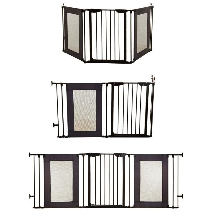 Barriere de sécurité - DREAMBABY - DENVER - 3 panneaux - 85,5-200 x