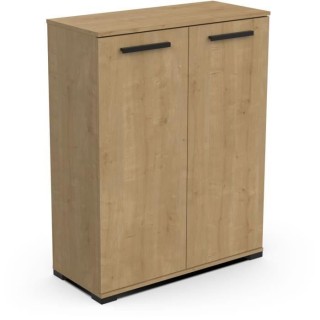 Meuble de rangement - Entrée - 2 portes ouvrantes - Chene hamilton -