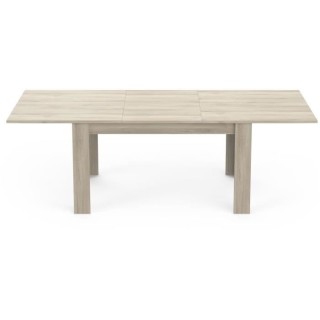 Table extensible - COTTAGE - Rectangulaire - Décor mélaminé chene k