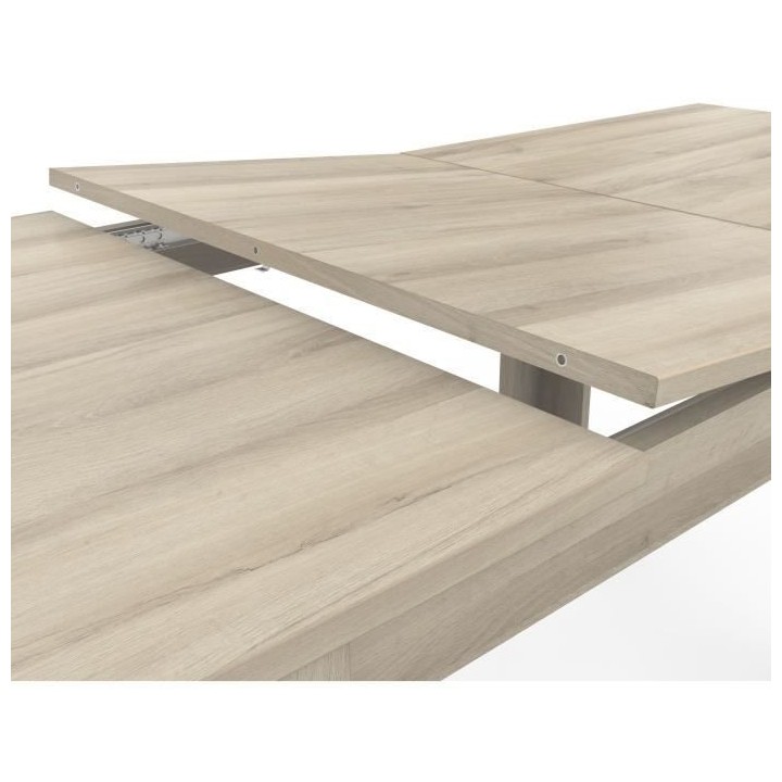 Table extensible - COTTAGE - Rectangulaire - Décor mélaminé chene k