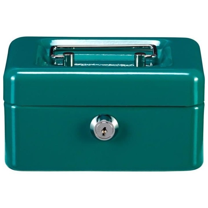 Caissette a monnaie - BURG WACHTER - Money 5015 Green - Ouverture a cl