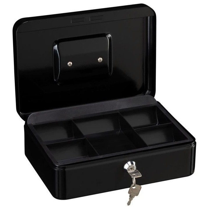 Caissette a monnaie - BURG WACHTER - Money 5025 Black - Ouverture a cl