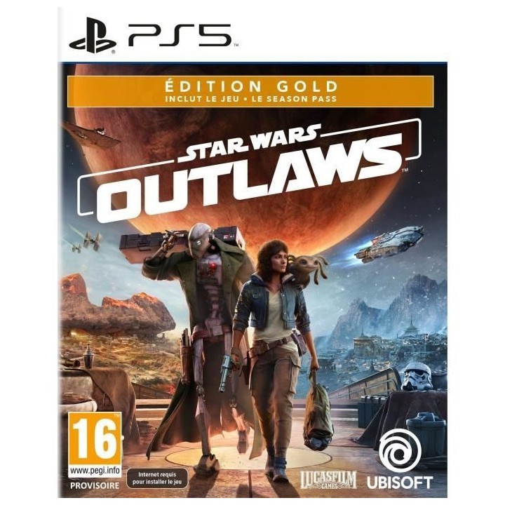 Star Wars : Outlaws - Jeu PS5 - Edition Gold
