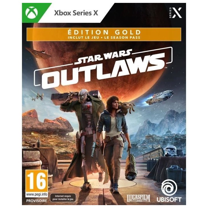 Star Wars : Outlaws - Jeu Xbox Series X - Edition Gold