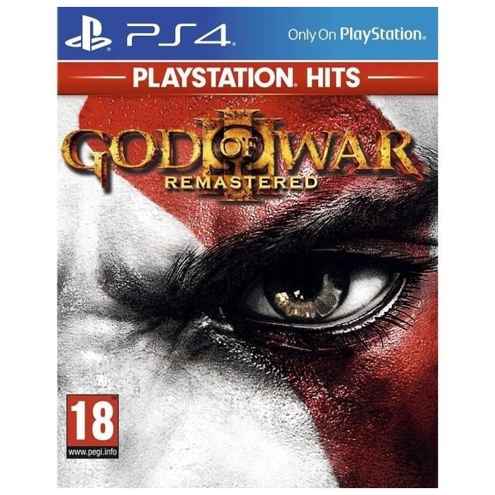 God of War 3 Remastered PlayStation Hits Jeu PS4