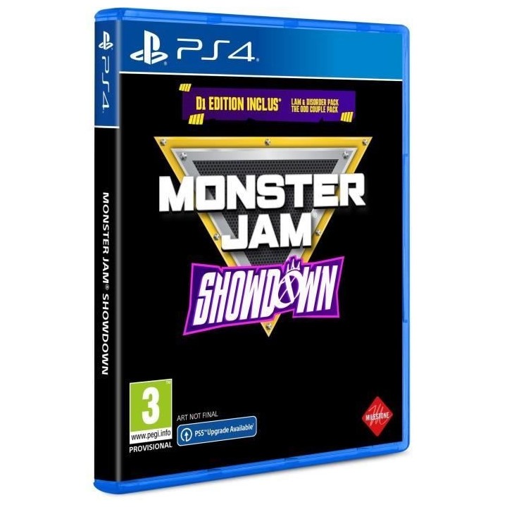 Monster Jam Showdown - Jeu PS4 - Day One Edition
