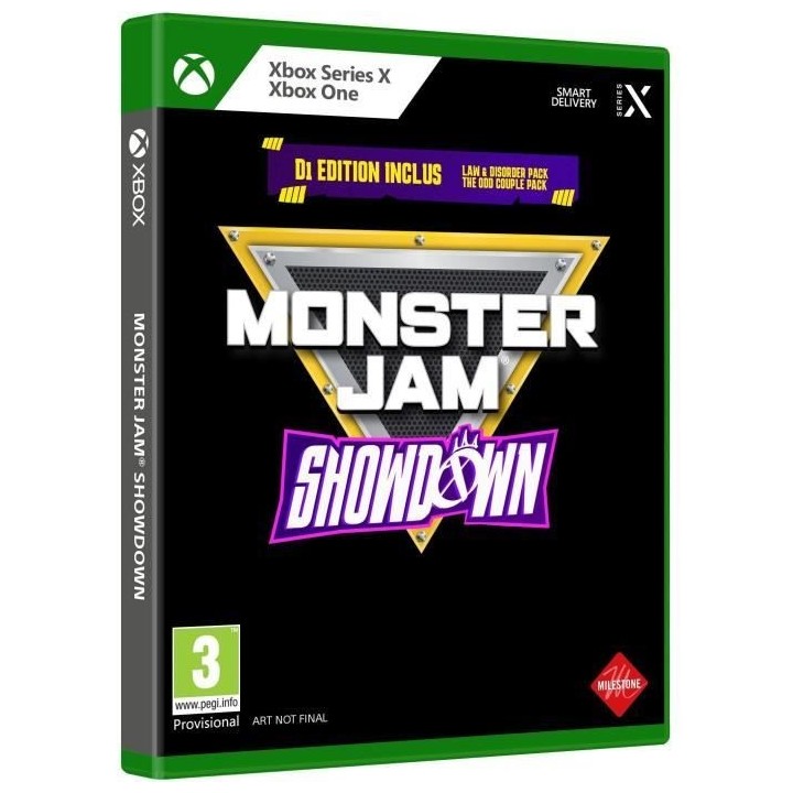 Monster Jam Showdown - Jeu Xbox Series X et Xbox One - Day One Edition