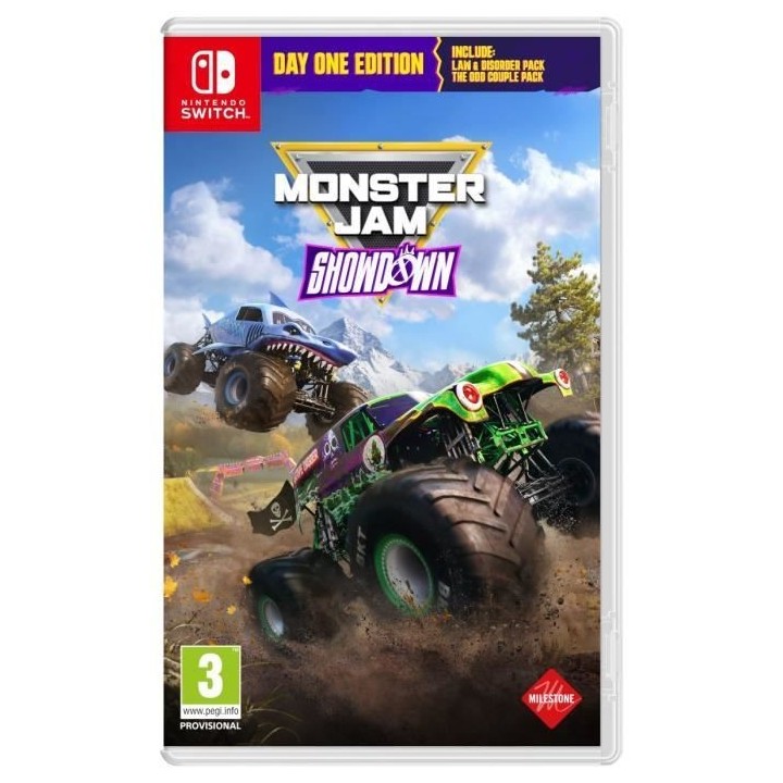 Monster Jam Showdown - Jeu Nintendo Switch - Day One Edition