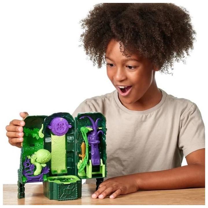 Figurines - MOOSE TOYS - Donjon La Jungle Skull Island - Trésor X