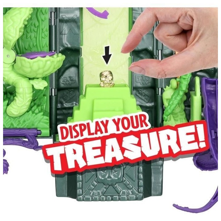 Figurines - MOOSE TOYS - Donjon La Jungle Skull Island - Trésor X