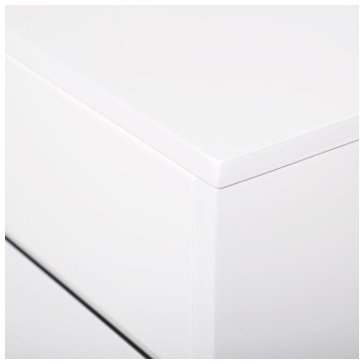 Meuble TV Design RIO -MDF- Blanc - L 160 x P 40 x H 36 cm