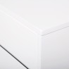 Meuble TV Design RIO -MDF- Blanc - L 160 x P 40 x H 36 cm