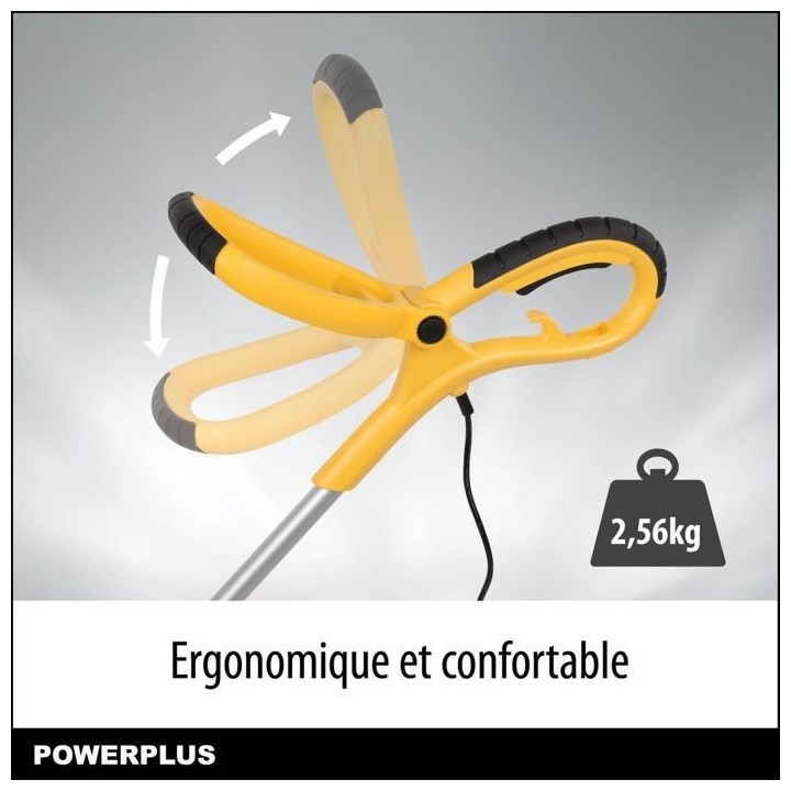 Powerplus Coupe-Bordure Électrique POWXG30033 - 500 W, 320 mm Ø, Jar