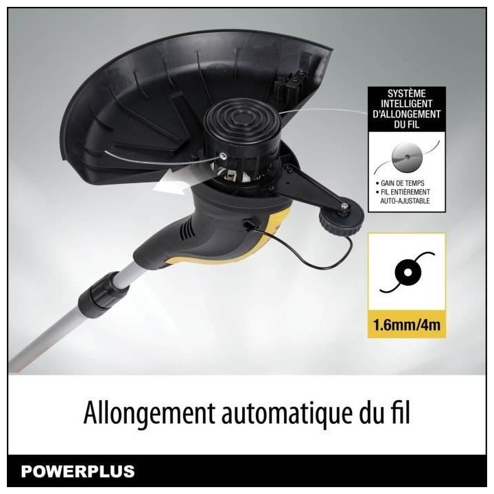Powerplus Coupe-Bordure Électrique POWXG30033 - 500 W, 320 mm Ø, Jar