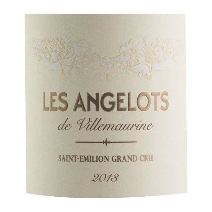 Les Angelots De Villemaurine 2013 Saint-Emilion Grand Cru - Vin rouge