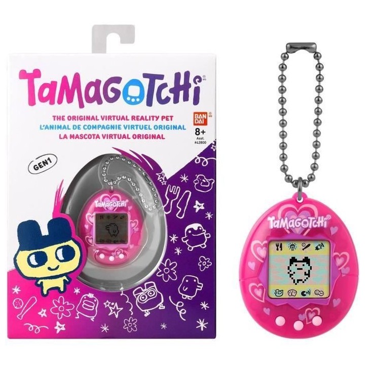 BANDAI - Tamagotchi - Tamagotchi original - Lots of love - animal éle