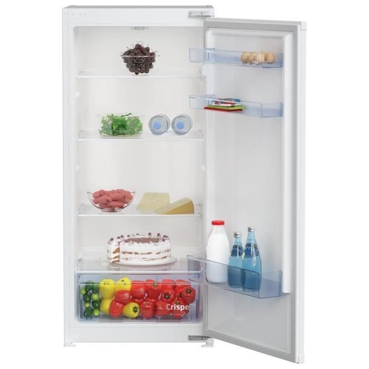 Réfrigérateur - BEKO - 1 porte - Encastrable - 198 L - 54 x 54,5 x 1