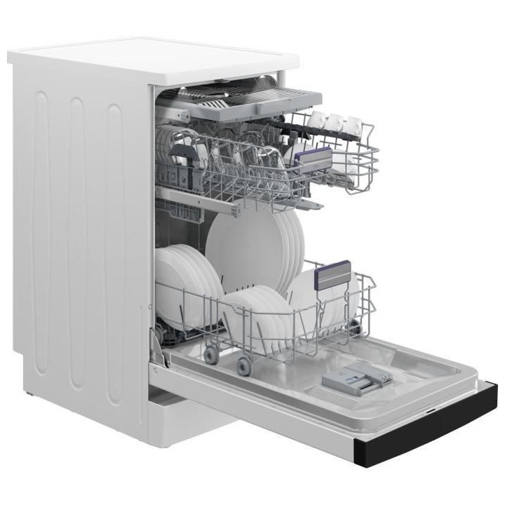 Lave-vaisselle BEKO BDFS26120WQ - 11 couverts - Induction - L45cm - 46