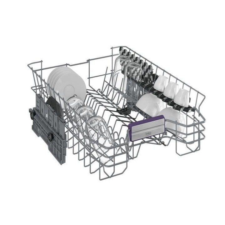 Lave-vaisselle BEKO BDFS26120WQ - 11 couverts - Induction - L45cm - 46