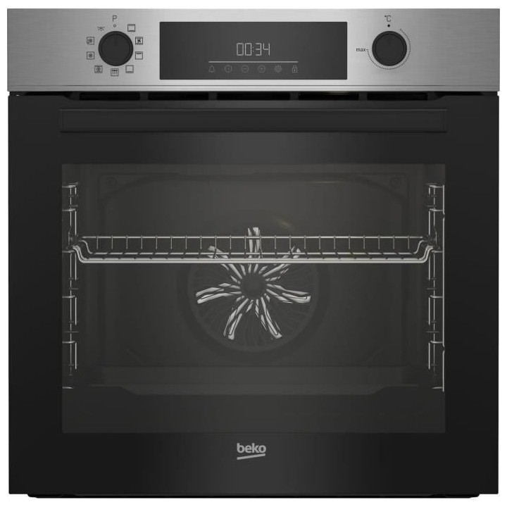 Four encastrable Pyrolyse Chaleur pulsée BEKO BBIM11300XMP Inox - Por