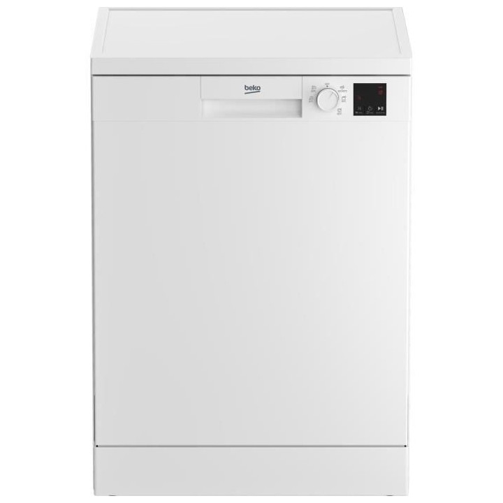 Lave-vaisselle pose libre BEKO DVN05C30W - 15 couverts - L60cm - 45dB