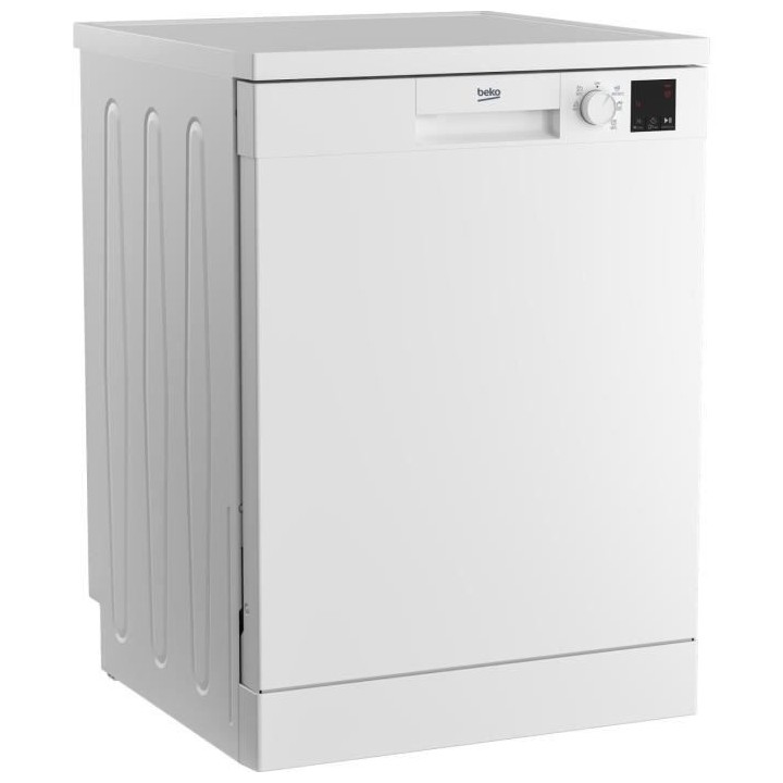 Lave-vaisselle pose libre BEKO DVN05C30W - 15 couverts - L60cm - 45dB