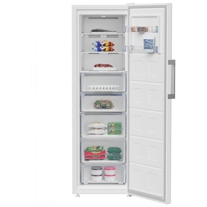 Congélateur armoire - BEKO - B1RFNE314W - Froid ventilé - Classe E -