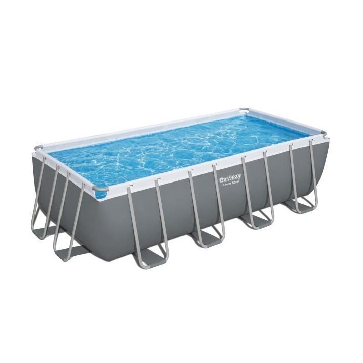 BESTWAY Piscine hors sol Power Steel™ 488 x 244 x 122 cm, filtre a s