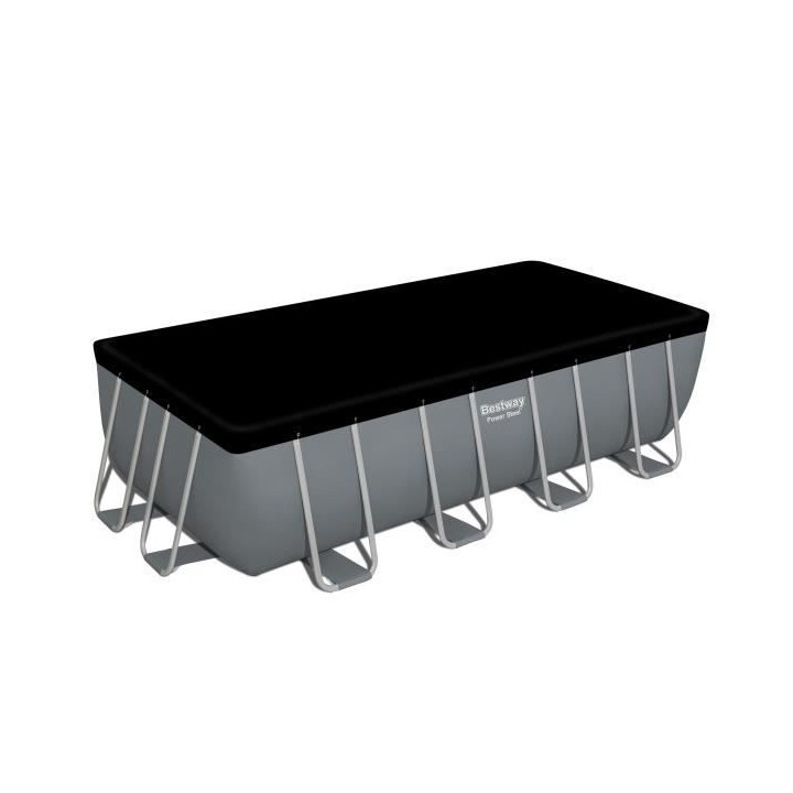 BESTWAY Piscine hors sol Power Steel™ 488 x 244 x 122 cm, filtre a s