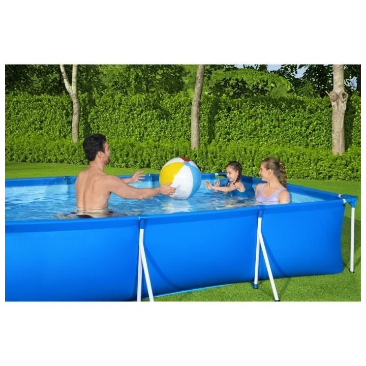 Piscine hors sol tubulaire BESTWAY - Steel Pro™ - 300 x 201 x 66 cm