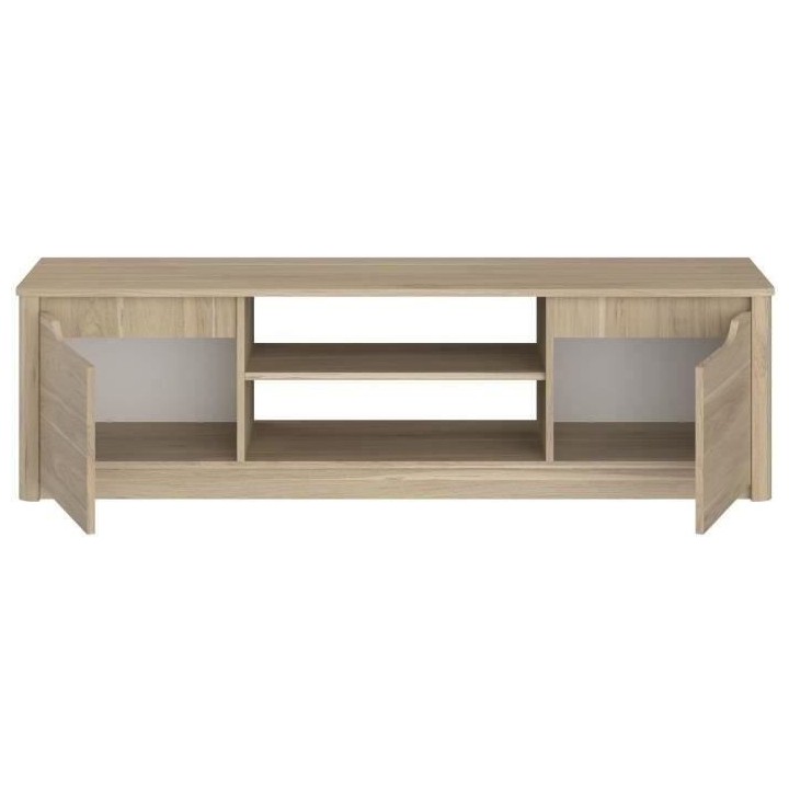 Ensemble Table basse avec coffre et Meuble Tv - BETTY - Panneau de par