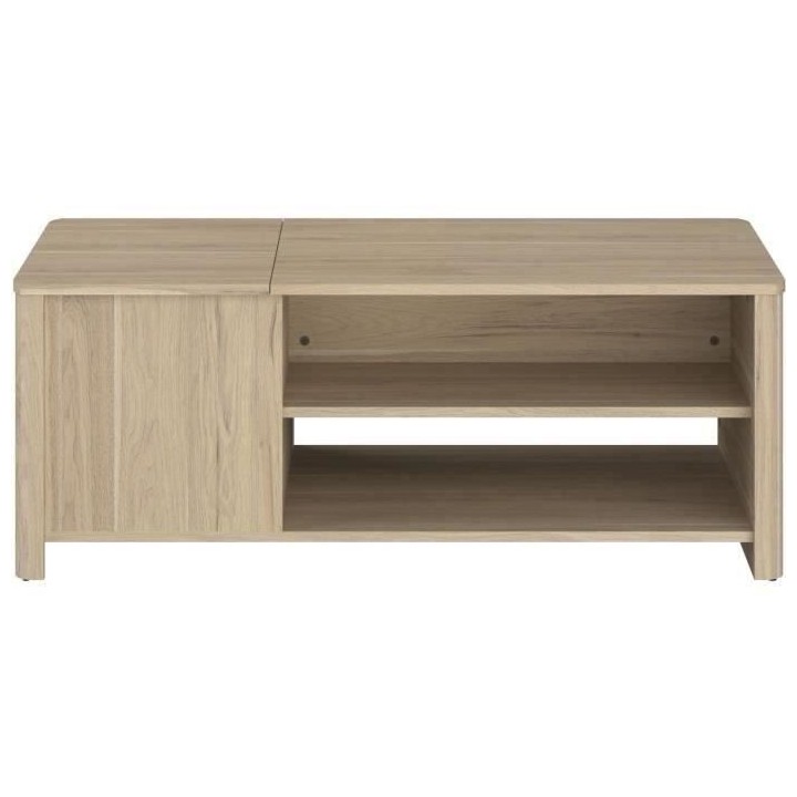 Ensemble Table basse avec coffre et Meuble Tv - BETTY - Panneau de par