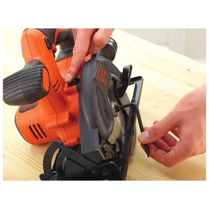 Scie Circulaire sans-fil BLACK+DECKER BDCCS18N-XJ - 18V, 140mm, Semell