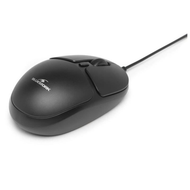 Souris filaire - BLUESTORK - OFFICE 10 - PC /Mac - Noir