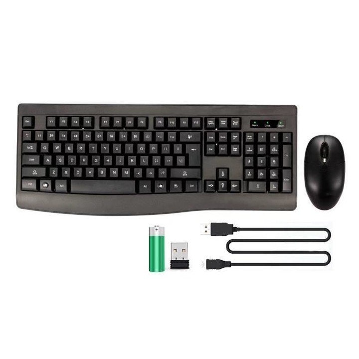 Pack Clavier Souris - BLUESTORK - PACK OFFICE RECHARGEABLE - Sans Fil