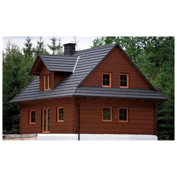 Lasure 2 en 1 Haute protection - Chene foncé satin - BONDEX - 5 L