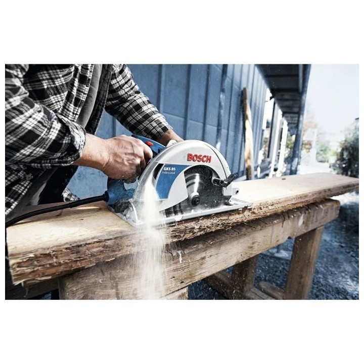Scie circulaire Bosch Professional GKS 85 (5.000 tr/min / 2.200W / apa