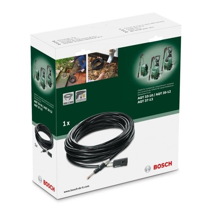 BOSCH Nettoyeur de canalisations - Accessoire nettoyeur haute-pression