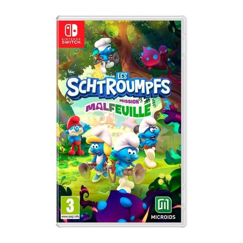 Les Schtroumpfs - Mission Malfeuille Jeu Switch