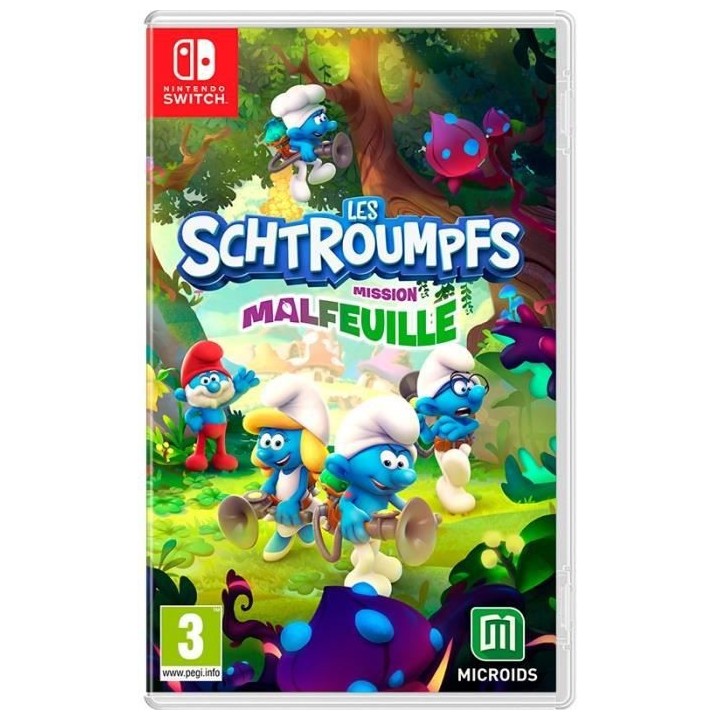 Les Schtroumpfs - Mission Malfeuille Jeu Switch