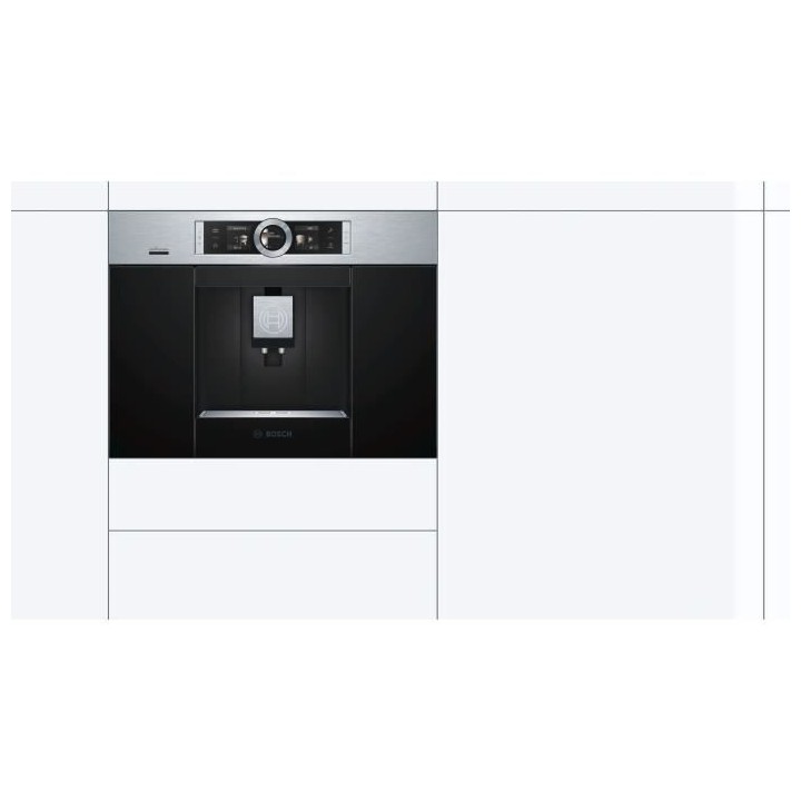 Machine a café encastrable BOSCH CTL636ES6 Inox - 2,4L - Expresso Aut